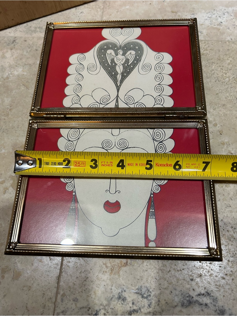 ERTE Vintage Book Print- “Amoureuse” Framed Art - Picture 16 of 16